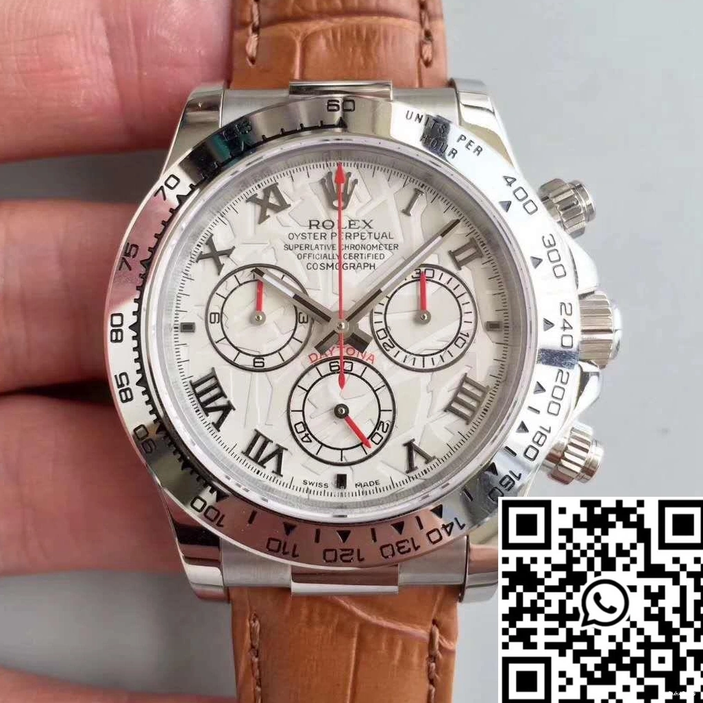 JH Rolex Cosmograph Dial 116520 White Factory Daytona 0406